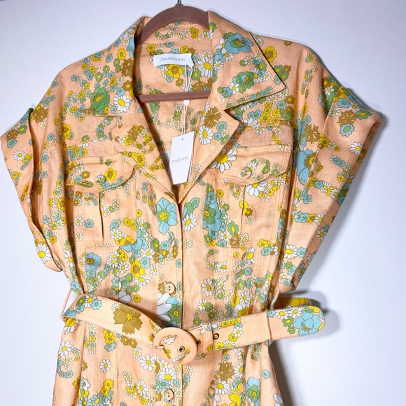 Zimmermann Lola Floral Mini Dress - Picture 8 of 12